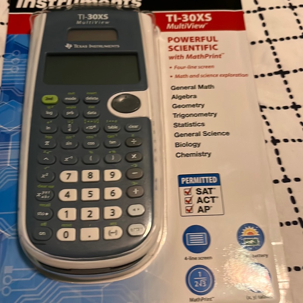Texas instrument calculator